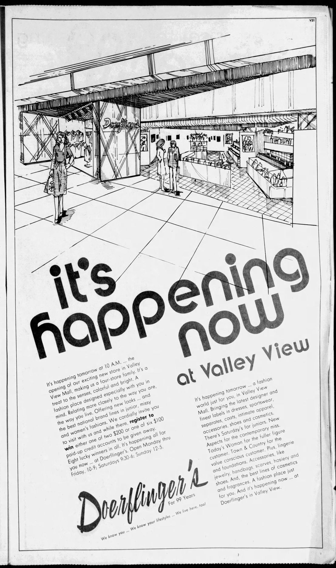 Valley View Mall special section